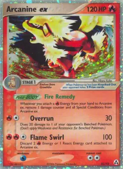 Arcanine ex (Legend Maker 83/92)