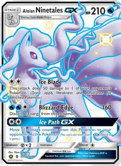 Alolan Ninetales-GX (Hidden Fates Shiny Vault SV53)