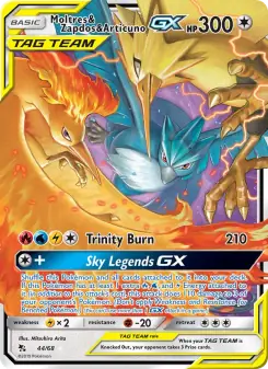 Moltres & Zapdos & Articuno GX (Hidden Fates 44/68)