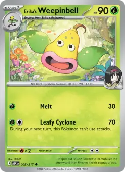 Erika's Weepinbell (Ascended Heroes 005/217)