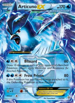 Articuno-EX (Plasma Storm 25/135)