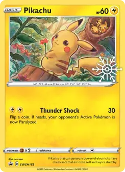 Pikachu (SWSH Black Star Promos SWSH153)