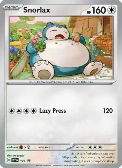 Snorlax (SVP Black Star Promos 122/225)