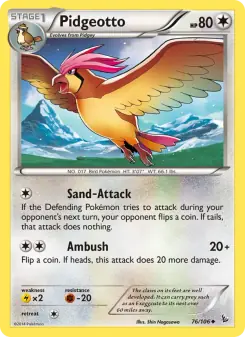 Pidgeotto (Flashfire 76/106)