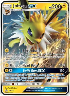 Jolteon GX (SM Black Star Promos SM173)