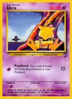 Abra (Base Set 2 65/130)