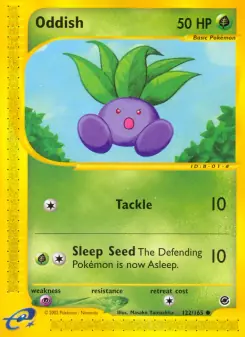 Oddish (Expedition Base Set 122/165)