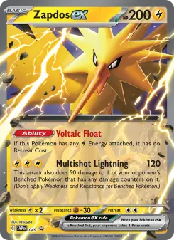 Zapdos ex (SVP Black Star Promos 049/225)