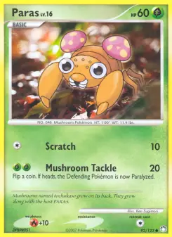 Paras (Mysterious Treasures 92/123)