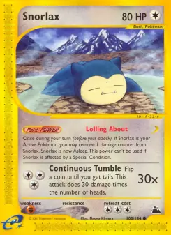 Snorlax (Skyridge 100/144)