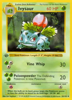 Ivysaur (Base Set 30/102)