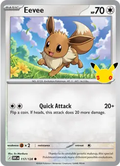 Eevee (30th Celebration 117/128)
