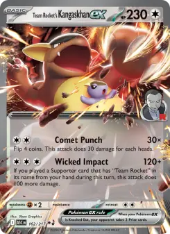 Team Rocket's Kangaskhan ex (Ascended Heroes 162/217)
