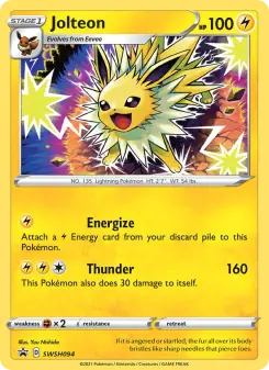 Jolteon (SWSH Black Star Promos SWSH094)
