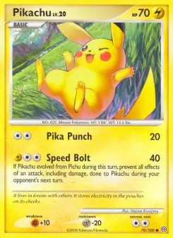 Pikachu (Stormfront 70/100)