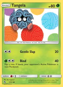 Tangela (Lost Thunder 1/214)