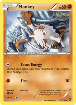 Mankey (Steam Siege 52/114)