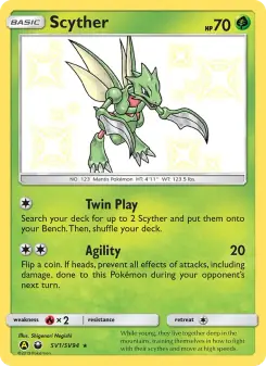 Scyther (Hidden Fates Shiny Vault SV1)