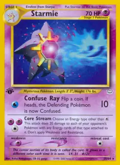 Starmie (Neo Revelation 25/64)