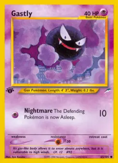 Gastly (Neo Destiny 65/105)