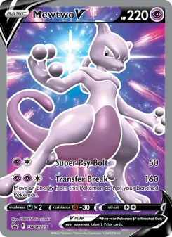 Mewtwo V (SWSH Black Star Promos SWSH229)