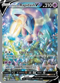 Galarian Rapidash V (Chilling Reign 168/198)
