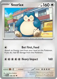 Snorlax (Twilight Masquerade 136/167)