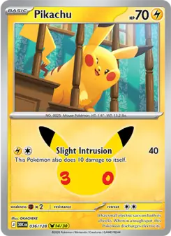 Pikachu (30th Celebration 036/128)