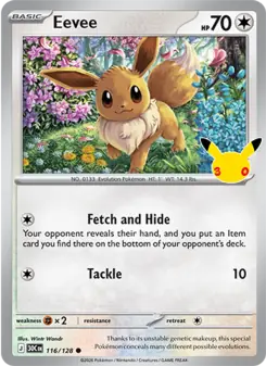Eevee (30th Celebration 116/128)