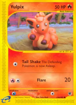 Vulpix (Expedition Base Set 136/165)