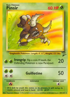 Pinsir (Base Set 2 29/130)