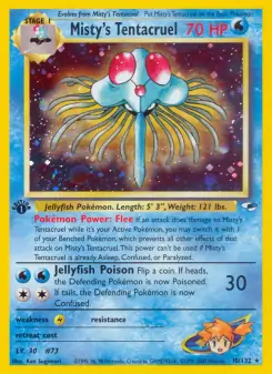 Misty's Tentacruel (Gym Heroes 10/132)