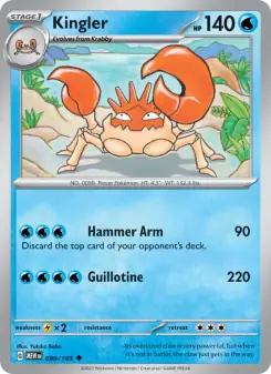 Kingler (151 099/165)