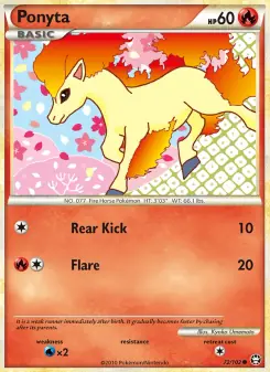 Ponyta (Triumphant 72/102)