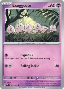 Exeggcute (Paldean Fates 023/91)