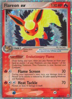 Flareon ex (Delta Species 108/113)
