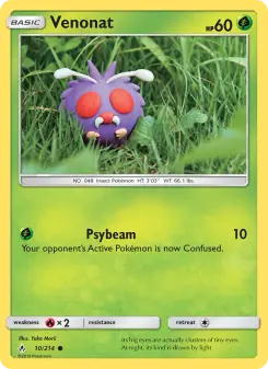 Venonat (Unbroken Bonds 10/214)