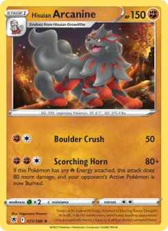 Hisuian Arcanine (Astral Radiance 071/189)