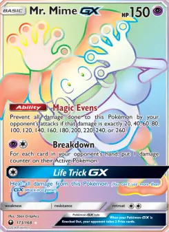 Mr. Mime GX (Celestial Storm 173/168)