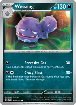 Weezing (Journey Together 092/159)