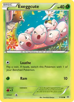 Exeggcute (Roaring Skies 1/108)