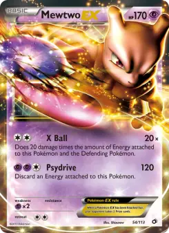 Mewtwo-EX (Legendary Treasures 54/113)