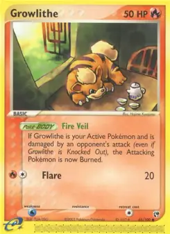 Growlithe (Sandstorm 65/100)