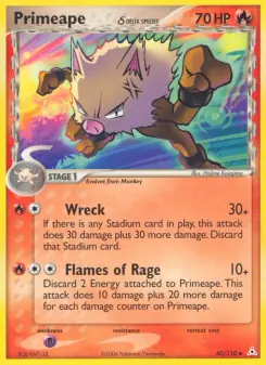 Primeape δ (Holon Phantoms 50/110)
