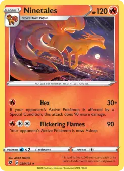 Ninetales (Rebel Clash 25/192)