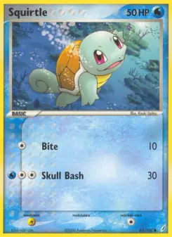 Squirtle (Crystal Guardians 63/100)