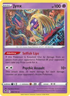 Jynx (Silver Tempest 062/195)