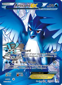 Articuno-EX (Plasma Storm 132/135)