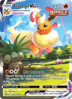 Flareon VMAX (SWSH Black Star Promos SWSH180)