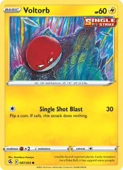 Voltorb (Fusion Strike 87/264)